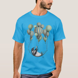 Camiseta Pinguim no balão de Hammock