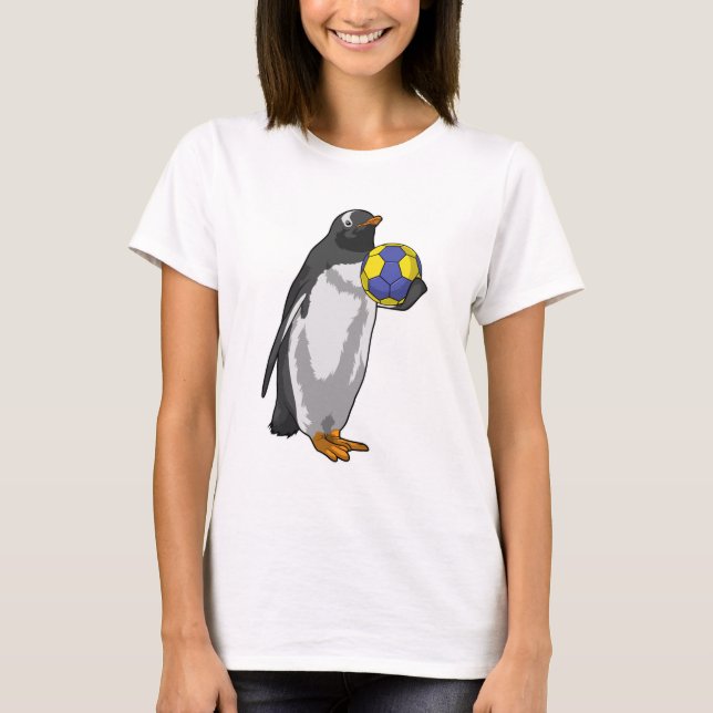 Camiseta Pinguim no Esportes de Andebol (Frente)