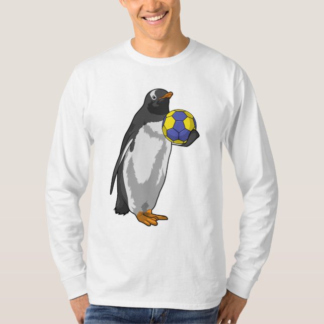 Camiseta Pinguim no Esportes de Andebol (Frente)