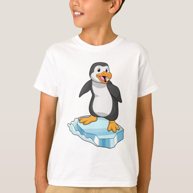 Camiseta Pinguim no gelo (Frente)