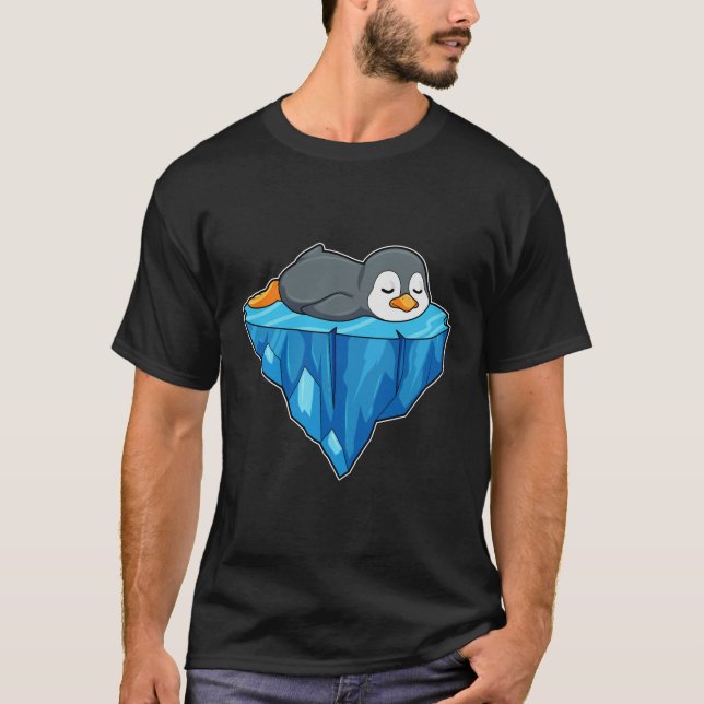 Camiseta Pinguim no gelo (Frente)