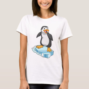 Camiseta Pinguim no gelo