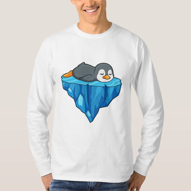 Camiseta Pinguim no gelo (Frente)
