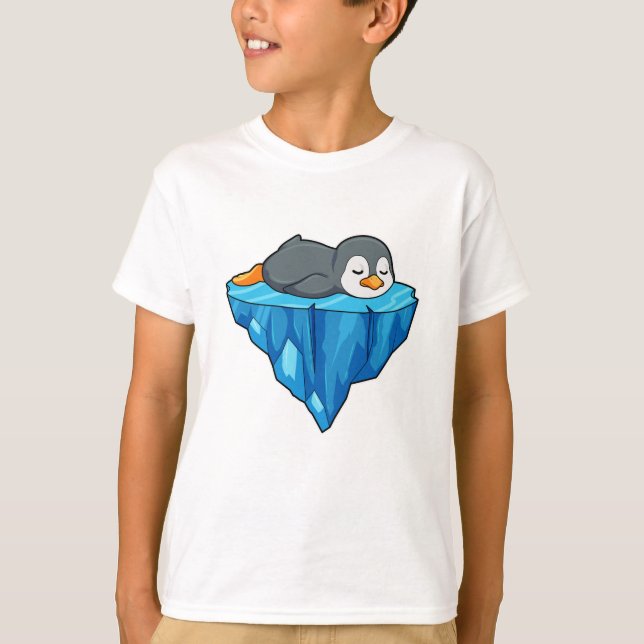 Camiseta Pinguim no gelo (Frente)