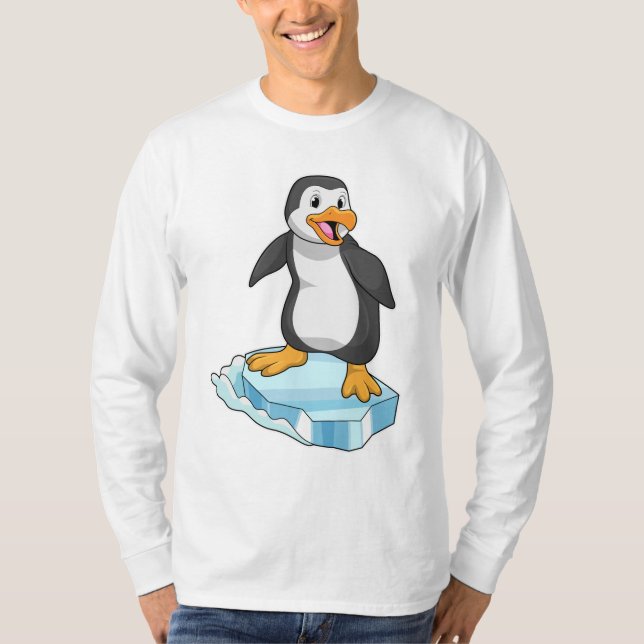 Camiseta Pinguim no gelo (Frente)