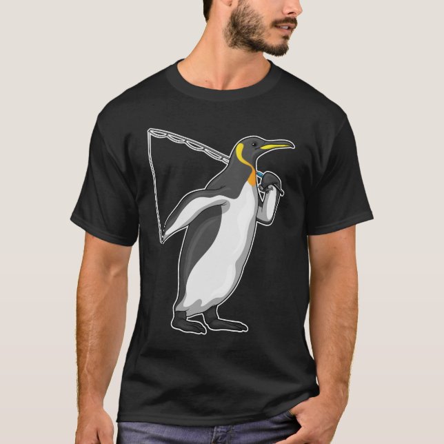 Camiseta Pinguim-Peixe-Vara (Frente)