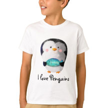 Pinguim pequeno bonito