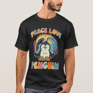 Camiseta Pinguim Pinguin Hippie Yoga Meditação de Ave Hu