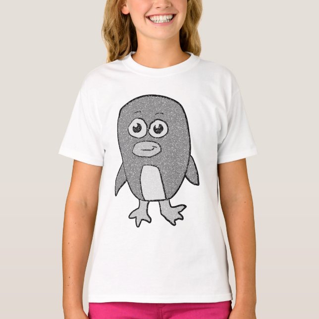 Camiseta Pinguim Retro (Frente)