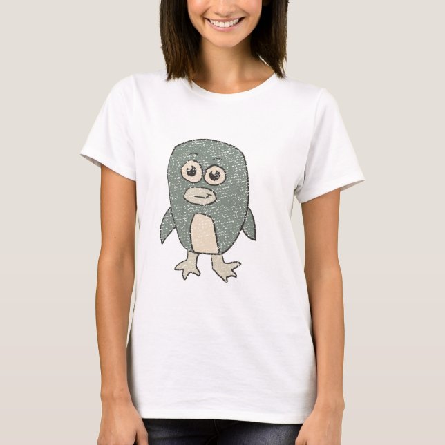 Camiseta Pinguim Retro (Frente)