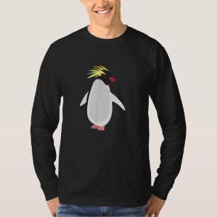 Camiseta Pinguim-Rocinante Fofo Animal Antártico Engraçado