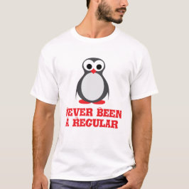 Camiseta Pinguim Único "Nunca Foi Regular"
