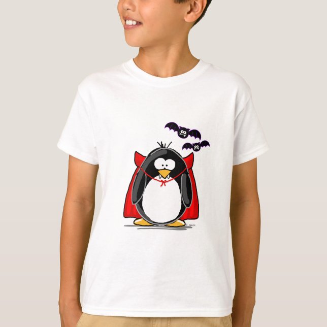 Camiseta Pinguim Vampiro (Frente)
