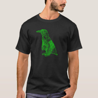 Camiseta Pinguim verde