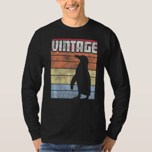 Camiseta Pinguin Bird Retro Style Vintage 70s 80s 90s Men W