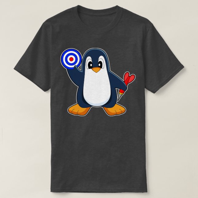 Camiseta Pinguin Darts Dart (Frente do Design)