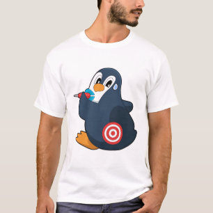 Camiseta Pinguin Darts Dart Dartboard