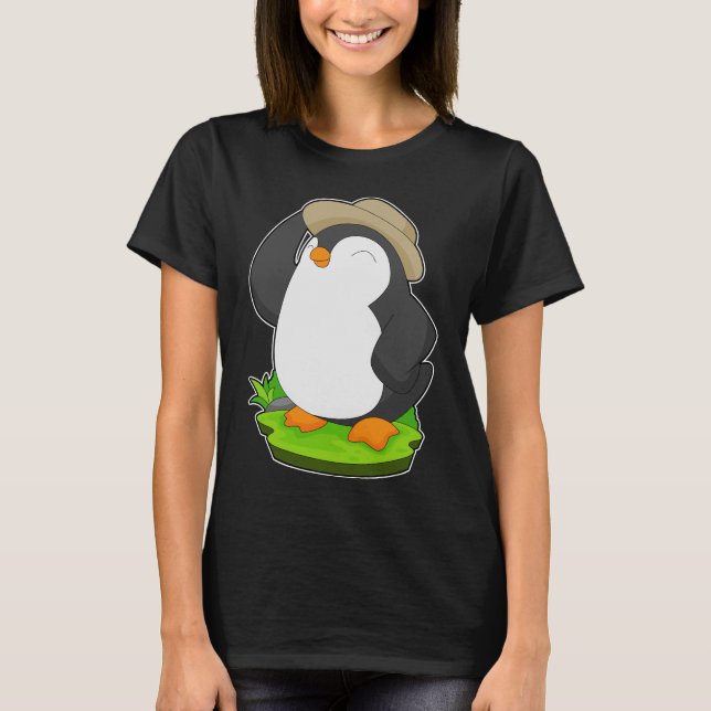 Camiseta Pinguin Hat (Frente)