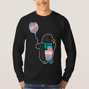 Camiseta Pinguin Transgender Trans Pride Studs Flag Transse