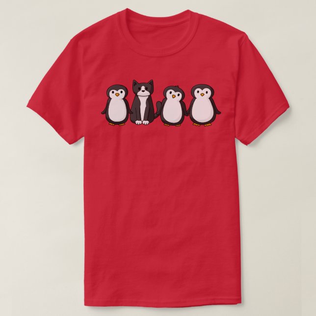 Camiseta Pinguins (Frente do Design)