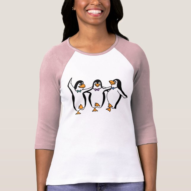 Camiseta Pinguins da dança (Frente)