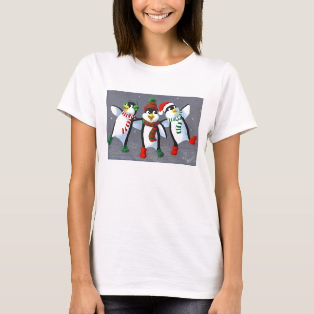 Camiseta Pinguins do canto (Frente)