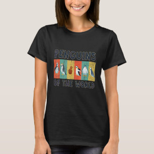 Camiseta Pinguins do Mundo Pinguim Fofo