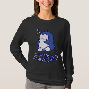 Camiseta Pinguins Dormindo Pajama Noite Sonhando Cama