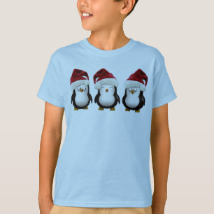 Camiseta Pinguins Felizes
