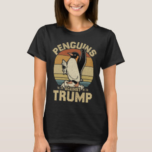 Camiseta Pinguins Pinguins Contra Pinguins Engraçados