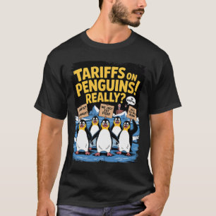 Camiseta Pinguins Tarifários Sobe Ouvem Res Engraçadas Da I
