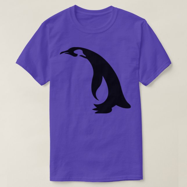 Camiseta pinguins zoológico (Frente do Design)