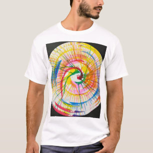 CAMISETA PINHA DE CORES GIRATÓRIA