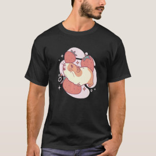 Camiseta Pinheiro-Da-Guiné E Morangos Morango-Morango Pet