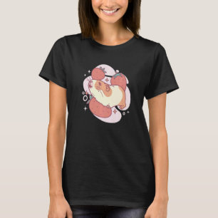 Camiseta Pinheiro-Da-Guiné E Morangos Morango-Morango Pet