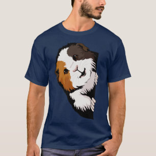 Camiseta Pinheiro-Da-Guiné Olhando Do Lado Cavy