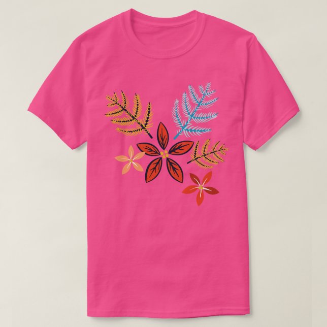 Camiseta Pinheiro-da-índia (Frente do Design)