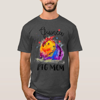 Camiseta Pinheiro-da-índia Mãe Bonita Pet Owne Pigs