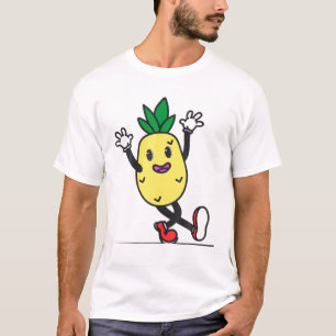 Camiseta Pinheiro Dançante Engraçado Olá Pinho de Férias de