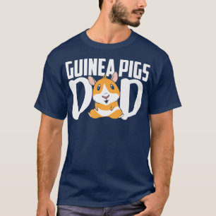 Camiseta Pinheiro Pai Pet Lover Guiné Suíno Cute Animal P