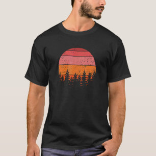 Camiseta Pinheiros Da Floresta De Pinheiros Da Floresta Do 