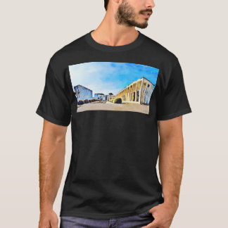 Camiseta Pinheiros E Edifícios De Pinheiras Roma Eur