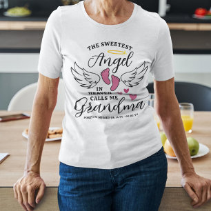 Camiseta Pink Angel me chama de vovó perda da neta