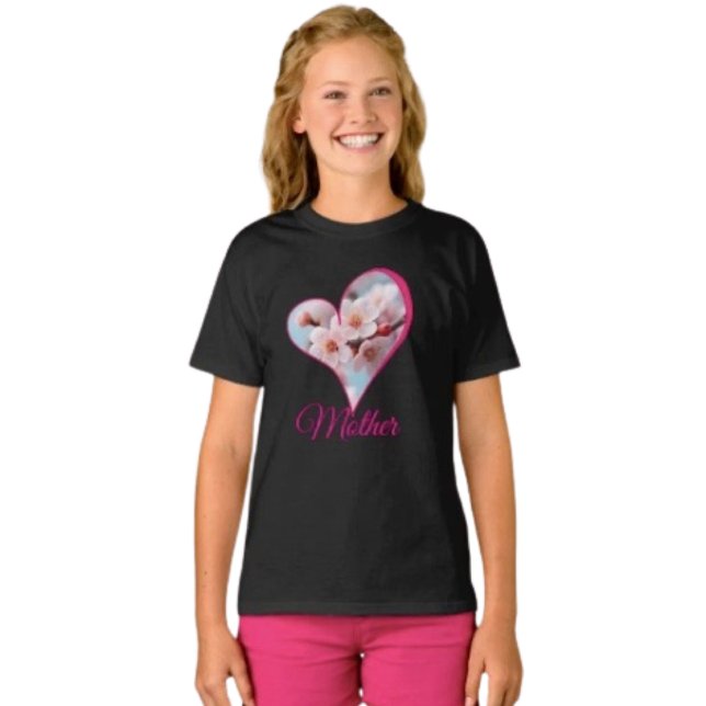 Camiseta Pink Blossom Magic  (Criador carregado)