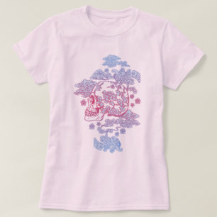 Camiseta Pink Blossom Skype