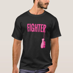 Camiseta Pink Boxing Gloves Breast Cancer Awareness Fighter