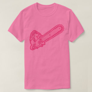 Camiseta Pink Chainsaw of Love