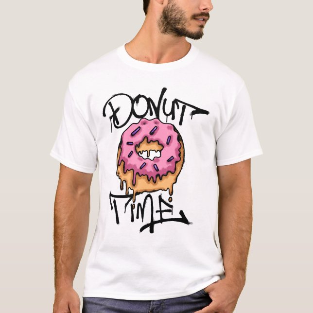 Camiseta Pink Donut Streetwear (Frente)