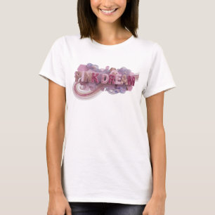 Camiseta PINK DREAM Cor-de-Rosa Atraente