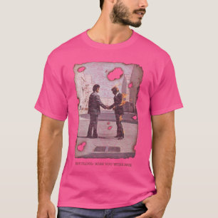 Camiseta Pink Floyd Wish You were Here Capa de Álbum de Mús